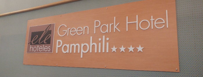 Green Park Hotel Pamphili is one of สถานที่ที่ Elida ถูกใจ.