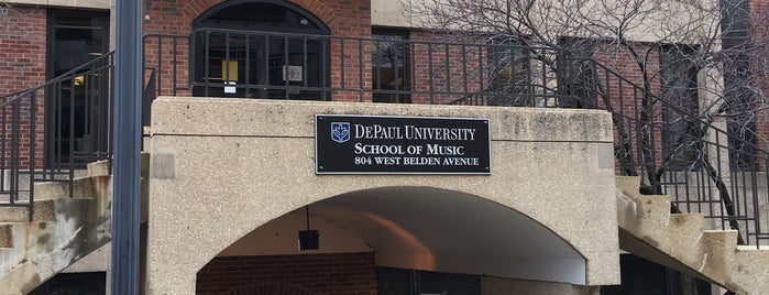 DePaul University School of Music is one of Chicago - June 2014.