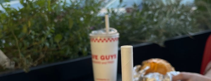 Five Guys is one of MK Geek Night.