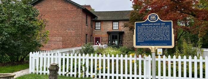 McFarland House is one of Niagara on the Lake.