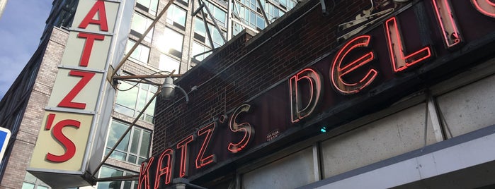 Katz's Delicatessen is one of NYC Quick eats.