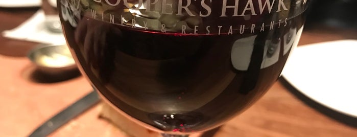 Cooper’s Hawk Winery & Restaurant is one of The 15 Best Places for Red Wine in Near North Side, Chicago.