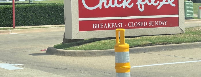 Chick-fil-A is one of Good spots to eat.