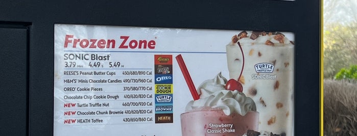 SONIC Drive In is one of Places that serve Diet Dr. Pepper (DFW).