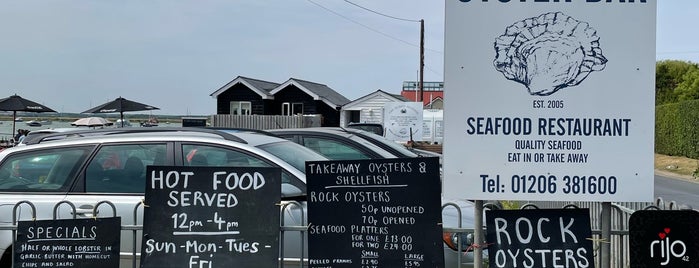 The West Mersea Oyster Bar is one of Hadleigh.