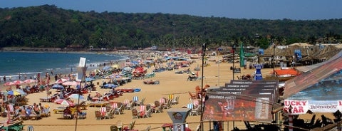 Calangute Beach is one of The Pearl of the Orient, Goa #4square.