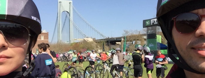 New York Five Boro ride - Finish is one of Swen’s Liked Places.