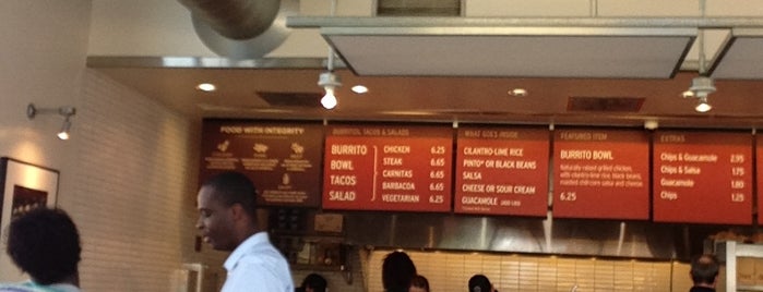 Chipotle Mexican Grill is one of Pittsburgh Vegan.