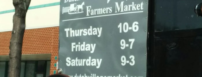 Dutch Village Farmers Market is one of Discover Prince George's County.