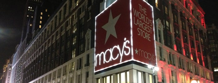 Macy's is one of NEW YORK CITY.