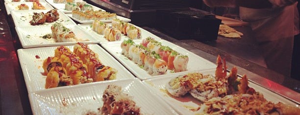Kuma Sushi Seafood Buffet is one of สถานที่ที่บันทึกไว้ของ Rachel.
