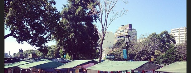 Feria de Artesanos de Plaza Francia is one of Buenos aires tam e chris.