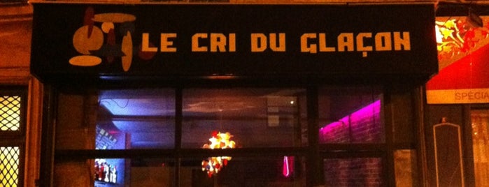 Le Cri Du Glaçon is one of Bars I like to go sometimes....