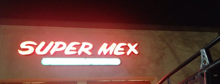 Super Mex is one of Lugares favoritos de Justin.
