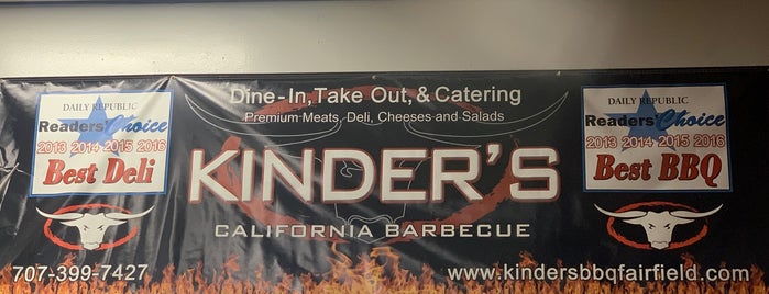 Kinder's BBQ is one of Places I frequent.