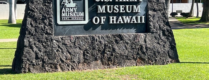 The U.S. Army Museum Of Hawaii is one of Waikiki.