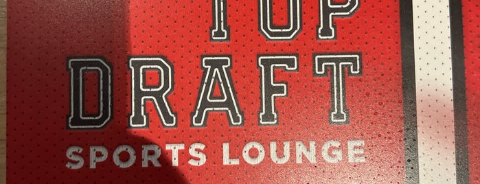 Top Draft is one of The 15 Best Sports Bars in Atlanta.