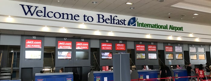 Belfast Int'l Airport (BFS) is one of List of Tips.