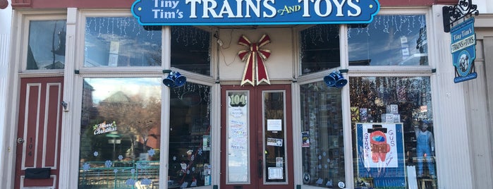 Tiny Tim’s Trains & Toys is one of Major Railroad Places to Visit.