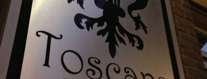 Toscana Cafe & Wine Bar is one of Locais curtidos por Eric.