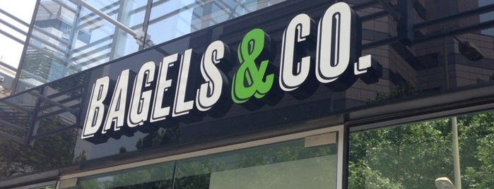 Bagels & Co is one of สถานที่ที่บันทึกไว้ของ Fran.