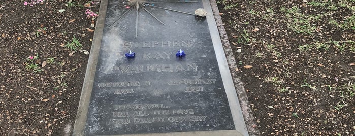 Stevie Ray Vaughan's Grave is one of Not-so-Usual Things to Do.