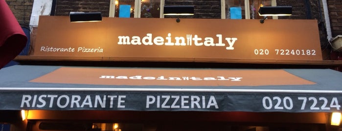 Made in Italy is one of London 2014.