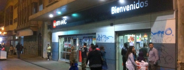 Unimarc is one of Supermercados del Centro de Santiago de Chile.