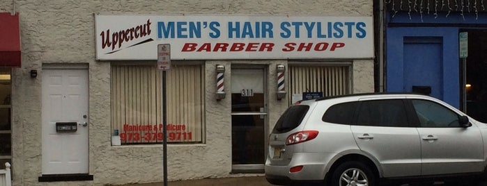 Uppercut Men's Hair Sytlist is one of Hair Salons in Downtown Millburn.