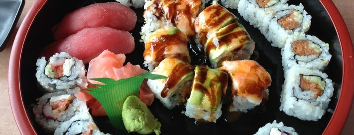 Kimono Japanese Restaurant is one of The 11 Best Places for Sashimi in Winston-Salem.