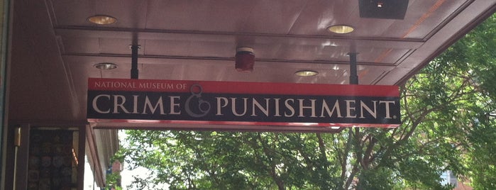 National Museum of Crime & Punishment is one of D.M.V. Must dos.