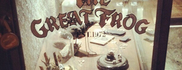 The Great Frog is one of Indie jewelry shops.