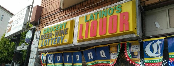 Latino's Liquor is one of Signage.