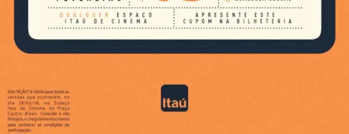 Espaço Itaú de Cinema is one of Lieux qui ont plu à Natália.