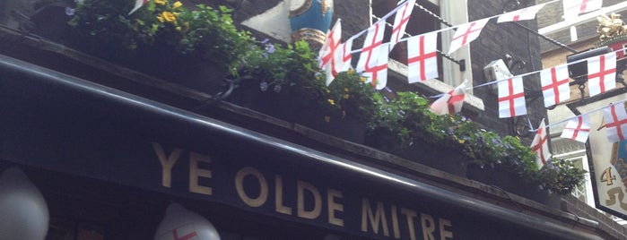 Ye Olde Mitre is one of London 2014.