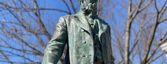 Ezra Cornell Statue is one of USA.