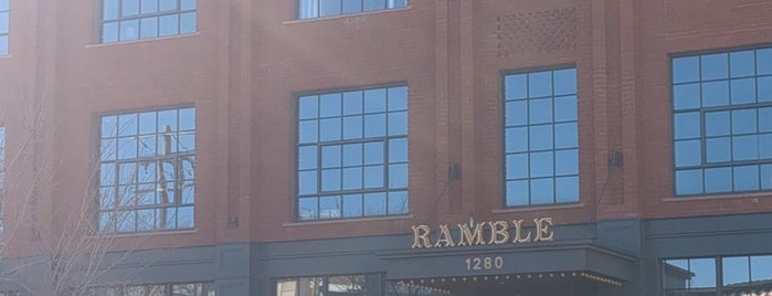 The Ramble Hotel is one of Denver.