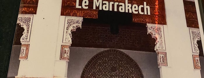 Le Marrakech is one of Resto marocain.