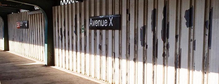 Avenue X is one of Trans.