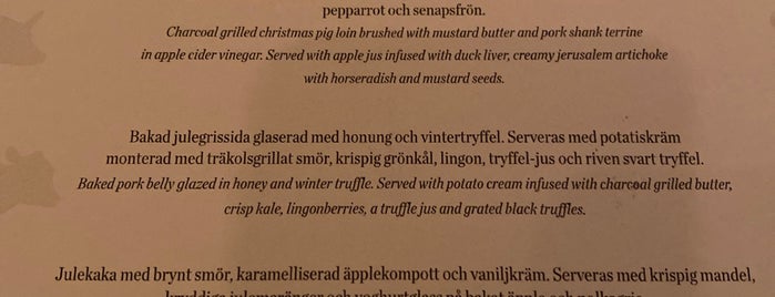 Bakfickan Djuret is one of White Guide Nordic 2015: Very High Class.