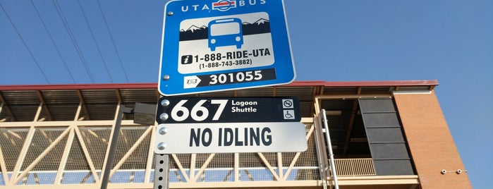 UTA FrontRunner Farmington Station is one of Getting around in Utah.