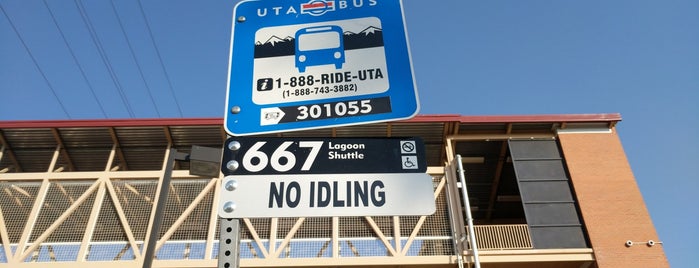 UTA FrontRunner Farmington Station is one of FrontRunner.