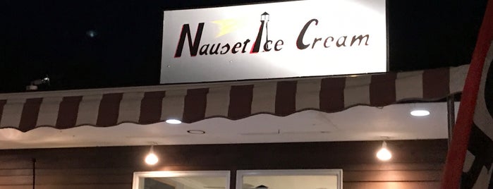Nauset Ice Cream is one of Cape Cod Massachusetts.