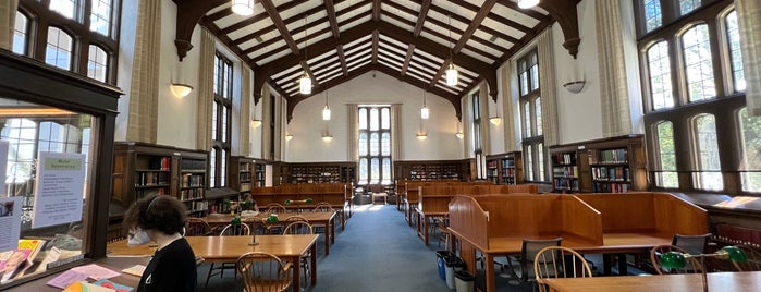 Reed College - Library is one of Study nooks and crannies.