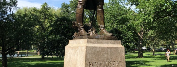 Tadeusz Kosciuszko Statue (Boston Public Garden) is one of สถานที่ที่บันทึกไว้ของ Kimmie.