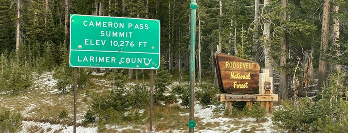 Cameron Pass is one of coloRADo.