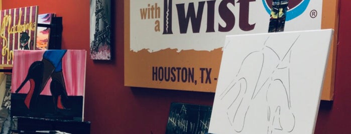 Painting with a Twist is one of Houston Entertainment.