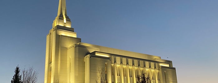 Rexburg Idaho Temple is one of OR-ID-WA.