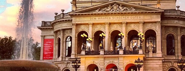 Alte Oper is one of Frankfurt.