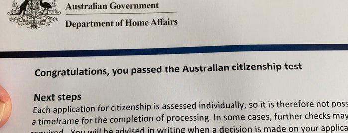 Department of Immigration & Citizenship is one of Australia.